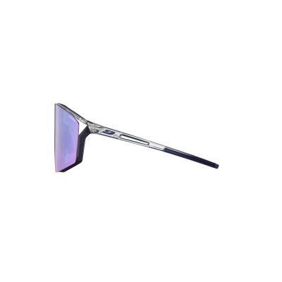 3. Okulary Julbo Edge - błyszczący przezroczysty szary / fioletowy| Spectron 1Cf