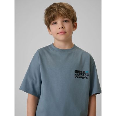 4. T-shirt bawełniany chłopięcy 4F 4FJRSS26TTSHM4175-46S