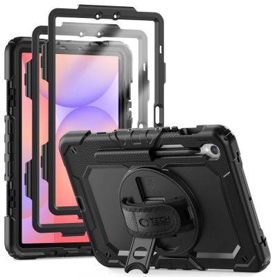 12. Etui Tech-Protect Solid360 na Samsung Galaxy Tab S9 FE 10.9" X510 / X516B - czarne
