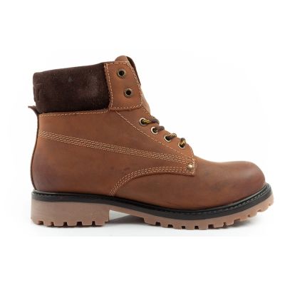 4. Wrangler Arch buty męskie sztyblety trzewiki eleganckie skóra naturalna brązowe