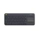 Klawiatura Logitech K400 920-007145 (USB 2.0; kolor czarny