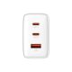 2. Ładowarka GaN Baseus Cube Pro 65W 2x USB-C USB-A - biała