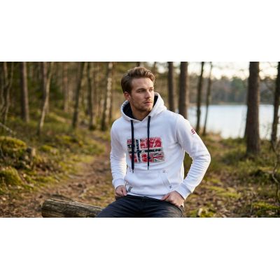 6. Bluza męska Geographical Norway GPEPE 2 MEN 100 EO BS2 (WT1874H/GN-WHITE)