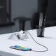 2. Kabel Ugreen US535 USB-C / USB-C PD 240W 5A 1m - szary