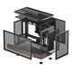 10. DeepCool CH260 WOOD Micro Tower Czarny, Drewno