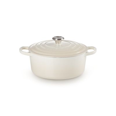 2. Brytfanna Le Creuset Signature Roaster okrągła beza 26cm