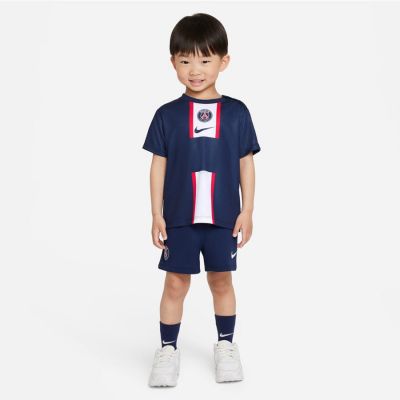 3. Komplet piłkarski Nike PSG 2022/23 Home Jr DJ7917 411