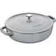3. Głęboka patelnia do duszenia z pokrywką STAUB 40511-470-0 - grafitowa 28 cm