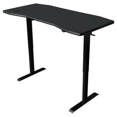 Biurko gamingowe Nitro Concepts D16E Carbon Black 1600x800 - elektrycznie regulowana wysokość