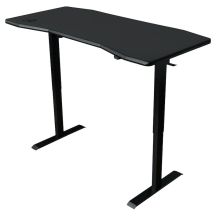 Biurko gamingowe Nitro Concepts D16E Carbon Black 1600x800 - elektrycznie regulowana wysokość
