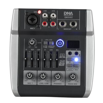 5. DNA QMX402 - Mikser analogowy z Bluetooth