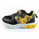 2. Leomil buty sportowe dziecięce sneakersy Pokemon lekkie na rzep LED czarne żółte