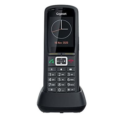 4. Gigaset R700H PRO Telefon w systemie DECT Nazwa i identyfikacja dzwoniącego Czarny