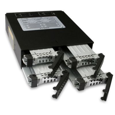 5. Panel nośny Icy Dock MB994SP-4SB-1, 13.3 cm (5.25"), 2.5", Aluminium, Metal, CE, REACH