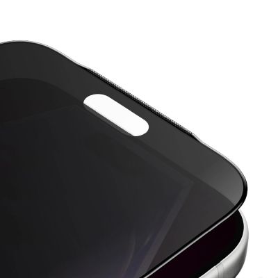5. Szkło prywatyzujące matowe AMAZINGTHING Titan +Care Matte Privacy na iPhone 18 Pro Max z ramką montażową