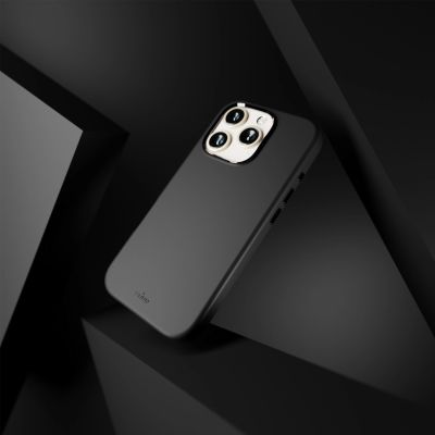 10. Etui silikonowe Puro Icon Mag Pro MagSafe do iPhone 16 Pro - czarne