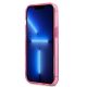 5. Etui Karl Lagerfeld Gradient Ikonik Karl&Choupette na iPhone 13 Pro / iPhone 13 - różowe
