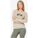 3. Longsleeve damski SUPER.NATURAL W DOG EXCURSION LS beżowy