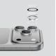 4. Szkło na aparat AMAZINGTHING Lens Glass na iPhone 17 Pro / Pro Max z czarną aluminiową ramką