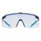 2. Okulary rowerowe Uvex Pace Stage S V black matt/mirror blue