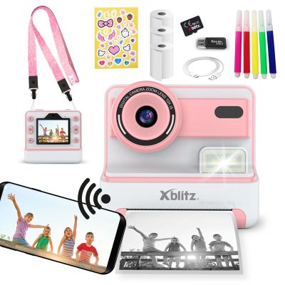 9. XBLITZ APARAT NATYCHMIASTOWY Z KAMERĄ FLASH PINK