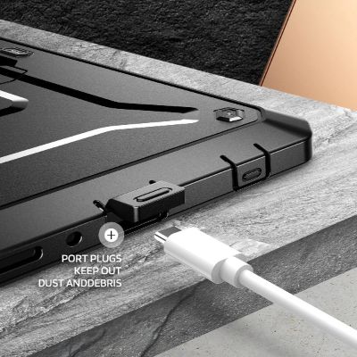 4. Etui Supcase Unicorn Beetle Pro na Samsung Galaxy Tab A11 - czarne