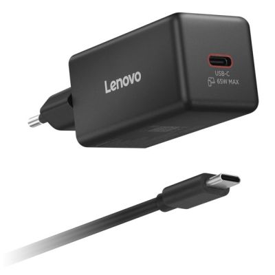 6. Lenovo G0A665WBEU ładowarka do urządzeń przenośnych Uniwersalne Czarny Prąd przemienny Szybkie ładowanie Wewnętrzna