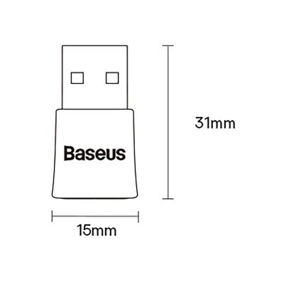 19. Adapter Bluetooth USB Baseus BA07 - czarny