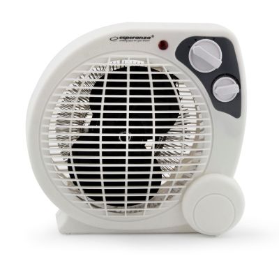 3. Termowentylator Esperanza Mojave EHH002 (2000W; 3 stopnie grzania; kolor biały)