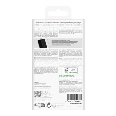 3. Szkło hartowane Puro Frame Tempered Glass z czarną ramką do Samsung Galaxy S25 Ultra