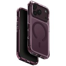 Etui UNIQ Combat Magclick Charging na iPhone 18 Pro / 17 Pro - burgundowe