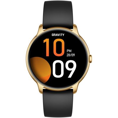 7. Smartwatch Gravity Złoty Pasek + Bransoleta GT31-2