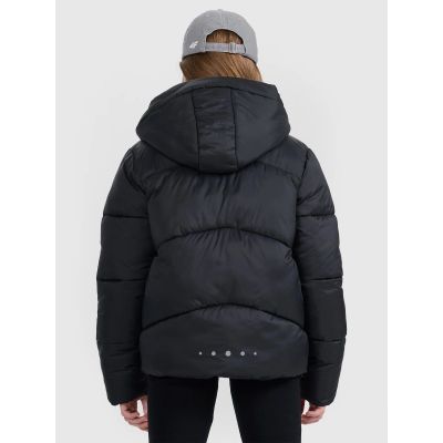 2. Kurtka puchowa z wypełnieniem syntetycznym dziewczęca 4F 4FJRAW25TDJAF0817-20S