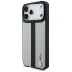 2. Etui BMW M Perforated Stripe Logo MagSafe na iPhone 17 Pro Max - szare