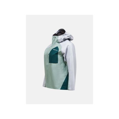 3. Kurtka damska PEAK PERFORMANCE W Trail Hipe 3L Shell Jacket kolor zielony