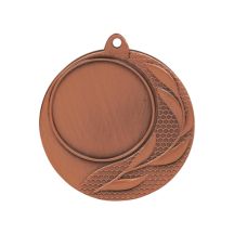 Medal brązowy ogólny z miejscem na emblemat 25 mm - medal stalowy