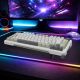 6. Inca IKG-455 klawiatura Gaming USB + RF Wireless + Bluetooth QWERTY Niemiecki Biały