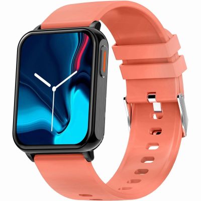 3. Smartwatch Gravity Czerwono Czarny 2 Paski GT17-10