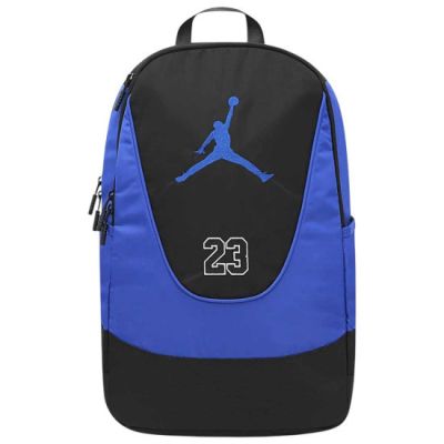 Plecak szkolny sportowy Air Jordan Jam Flightcore Backpack Black/Blue - MA9192-B3D