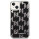 3. Etui Karl Lagerfeld Liquid Glitter Monogram na iPhone 14 - czarne