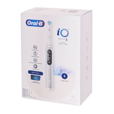 10. Szczoteczka elektryczna Oral-B iO Series 6 Grey Opal Luxe Editon