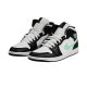 3. Buty sportowe męskie Air Jordan 1 Mid Green Glow Białe - DQ8426-103
