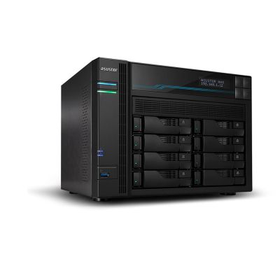 7. NAS Asustor AS6510T;  LOCKERSTOR 10, 10x (3.5" SATA HDD/ 2.5" SSD), Intel ATOM C3538, 8GB DDR4 SODIMM (max. 64GB), 2x 10GbE, 2x 5GbE, 2x M.2 2280 NVMe PCIe 3.0, 2x USB 3.2