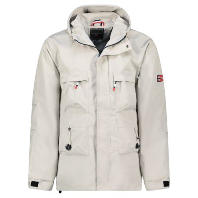 4. Kurtka przejściowa męska Geographical Norway BARIMO OFF WHITE DB MEN 009 (SZ1967H/GN-OFF WHITE)
