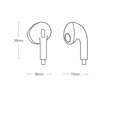15. Baseus Encok H17 słuchawki przewodowe minijack 3.5mm biały (NGCR020002)
