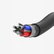 4. Kabel Ugreen US300 USB-C / USB-C 480Mb/s 5A 2m - czarny