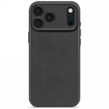 Etui Decoded Leather Backcover MagSafe na iPhone 17 Pro Max - czarne