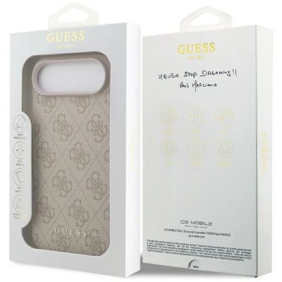 8. Etui Guess 4G Classic na iPhone 17 Air - różowe