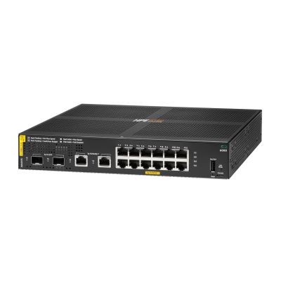 2. HPE Aruba Networking CX 6000 12p 10M/100M/1G Class4 PoE 2p SFP 1G 139W Switch Zarządzany L3 Gigabit Ethernet (10/100/1000) Obsługa PoE 1U