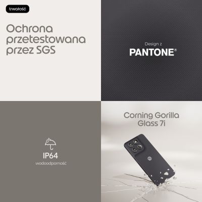 6. Motorola G37 128GB schwarz grau